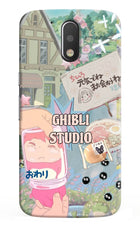 Studio Ghibli Moto G4/G4 plus Hard Case Back Cover by Casekaro