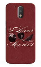 Velvet Cherry Moto G4/G4 plus Hard Case Back Cover by Casekaro