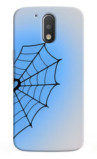 Blue Web Moto G4/G4 plus Hard Case Back Cover by Casekaro