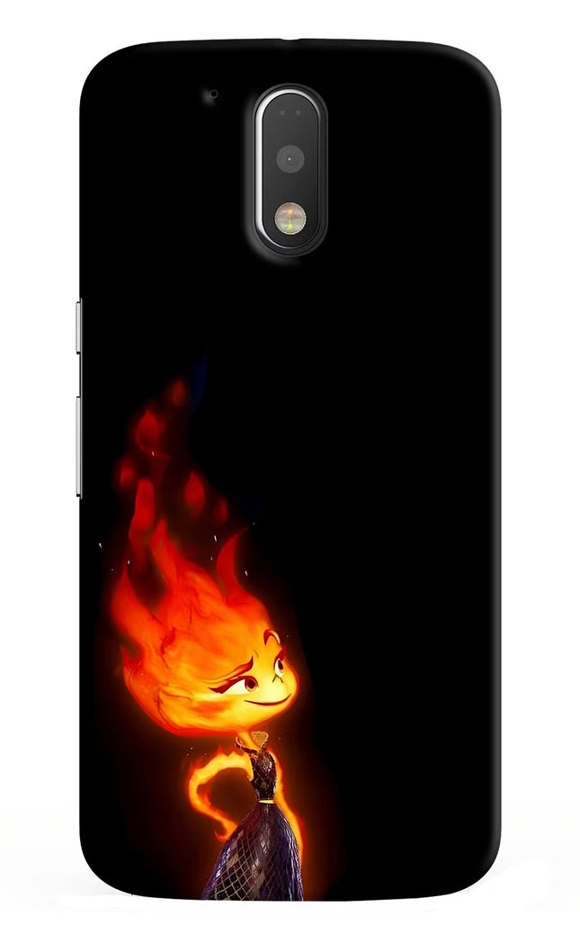 Ember Flame Moto G4/G4 plus Hard Case Back Cover by Casekaro
