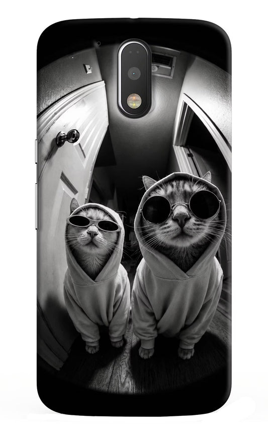 Hood Cats Moto G4/G4 plus Hard Case Back Cover by Casekaro