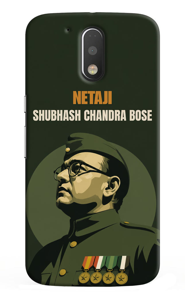 Netaji Legacy Moto G4/G4 plus Hard Case Back Cover by Casekaro