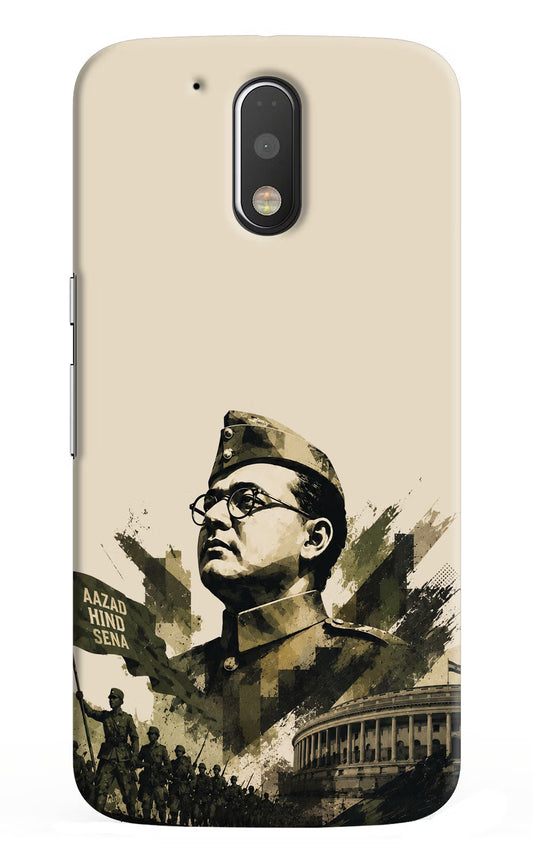 Netaji Rising Moto G4/G4 plus Back Cover