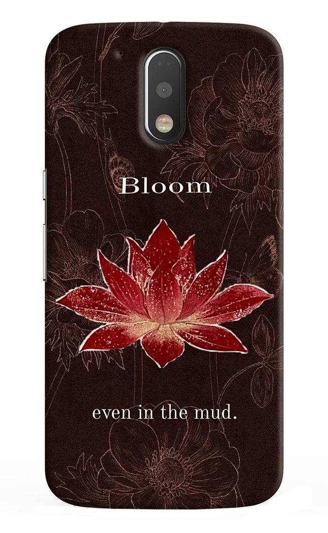 Bloom Moto G4/G4 plus Hard Case Back Cover by Casekaro