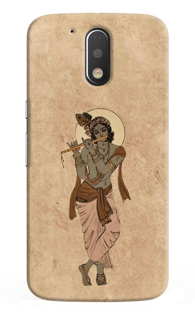 Krishna Moto G4/G4 plus Hard Case Back Cover by Casekaro