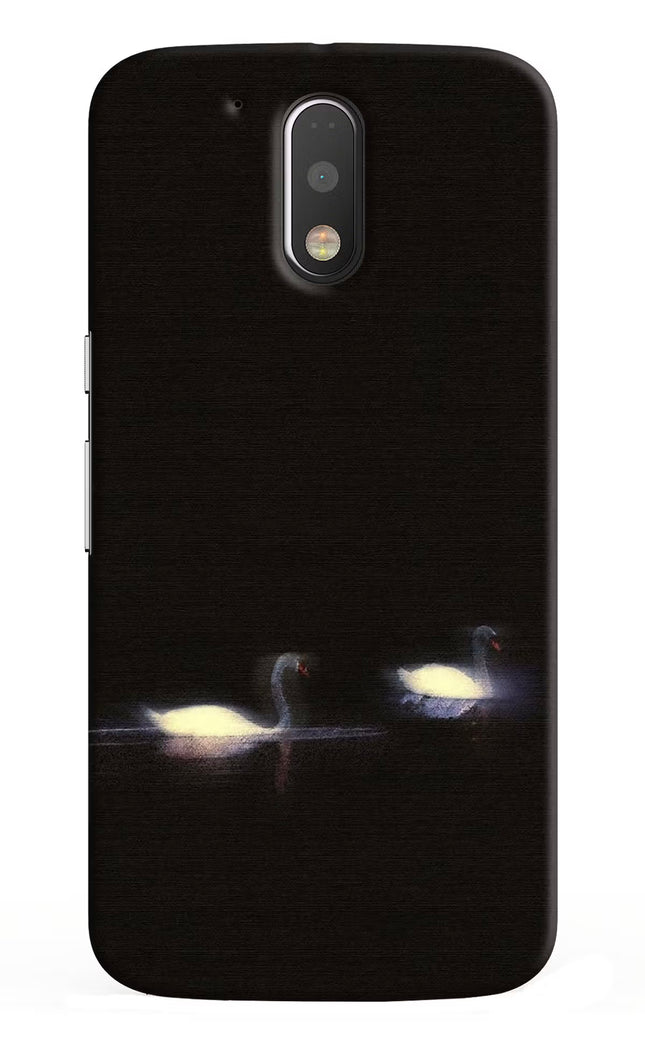 Silent Swans Moto G4/G4 plus Hard Case Back Cover by Casekaro