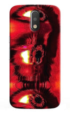 Fire Eye Moto G4/G4 plus Hard Case Back Cover by Casekaro