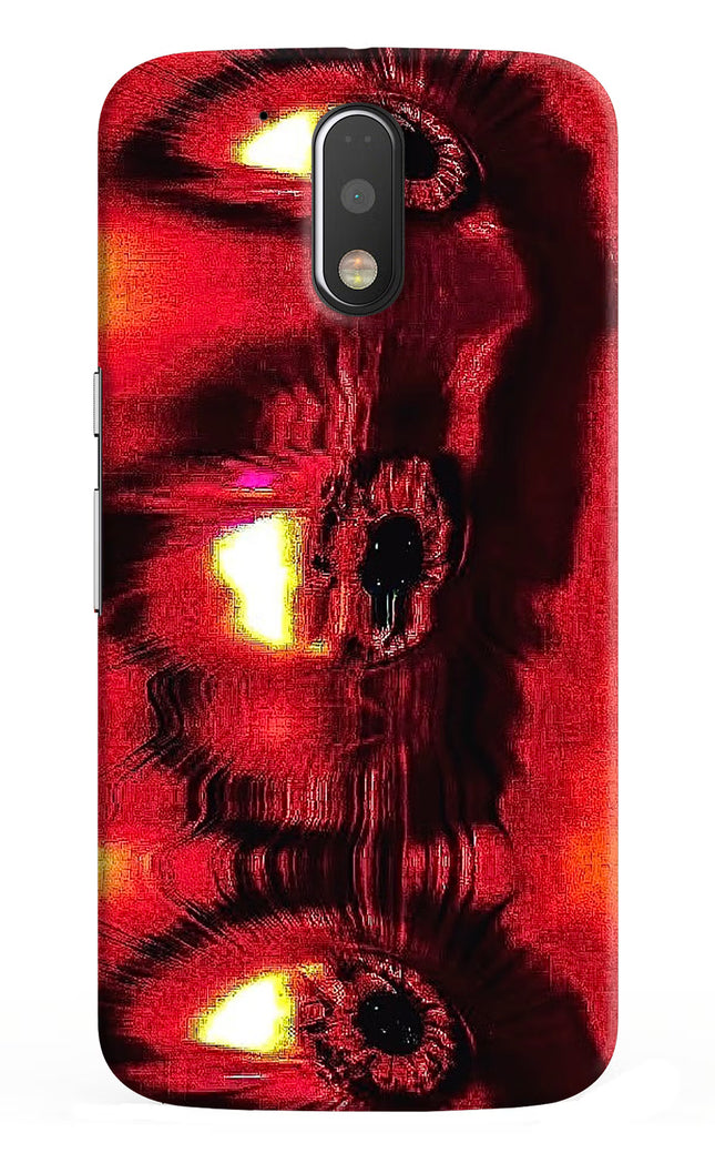 Fire Eye Moto G4/G4 plus Hard Case Back Cover by Casekaro