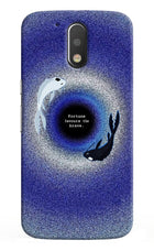 Dark Koi Moto G4/G4 plus Hard Case Back Cover by Casekaro