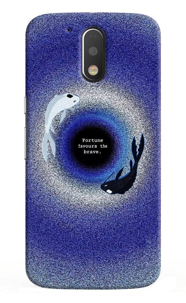 Dark Koi Moto G4/G4 plus Hard Case Back Cover by Casekaro