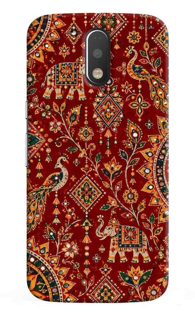 Laal Riwaaz Moto G4/G4 plus Hard Case Back Cover by Casekaro