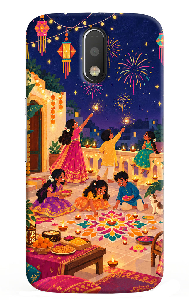 Diwali Night Moto G4/G4 plus Back Cover