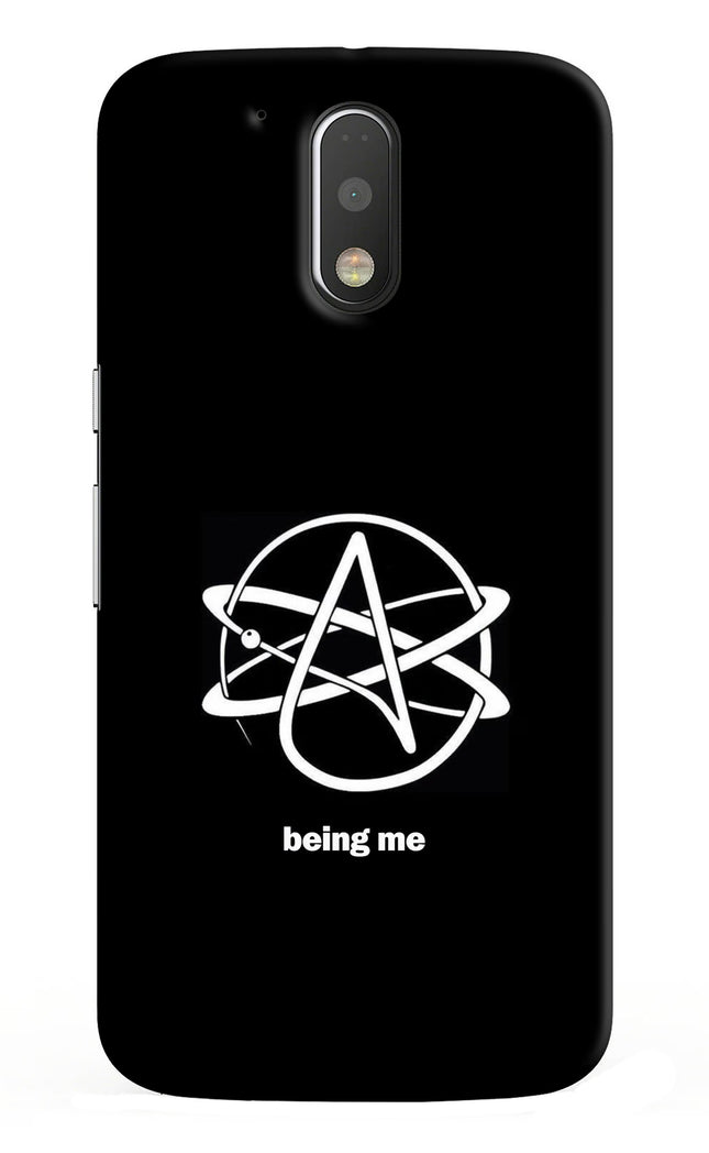 Atheist Symbol Moto G4/G4 plus Hard Case Back Cover by Casekaro