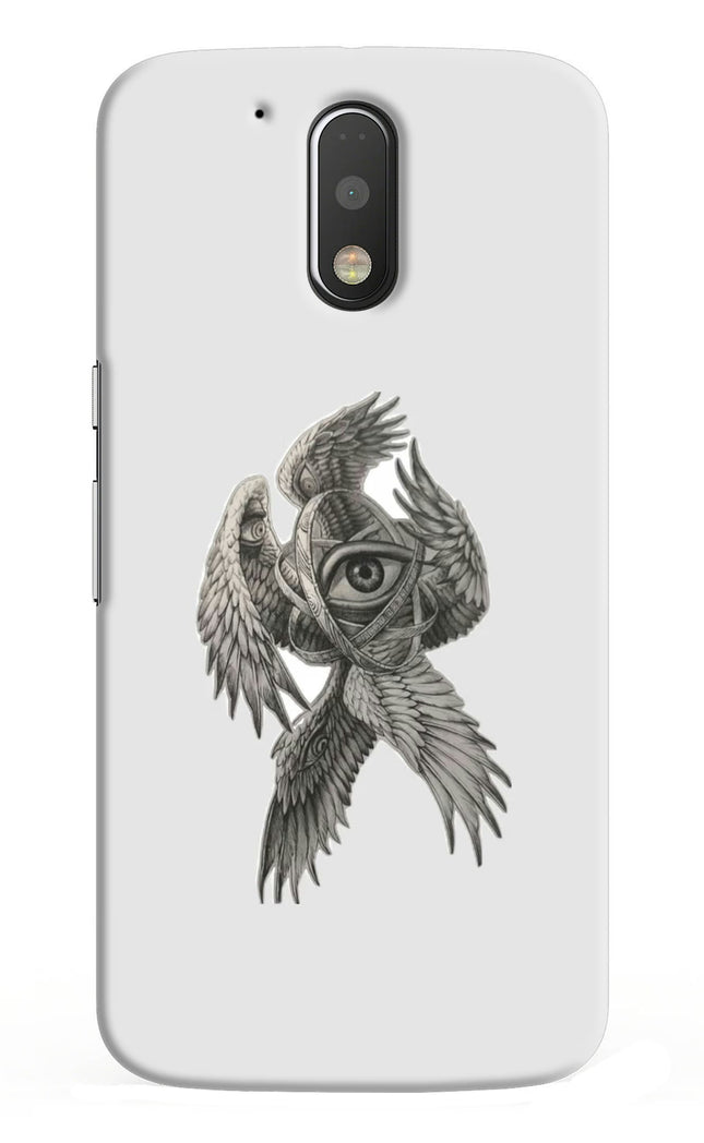 Accurate Angel Moto G4/G4 plus Hard Case Back Cover by Casekaro