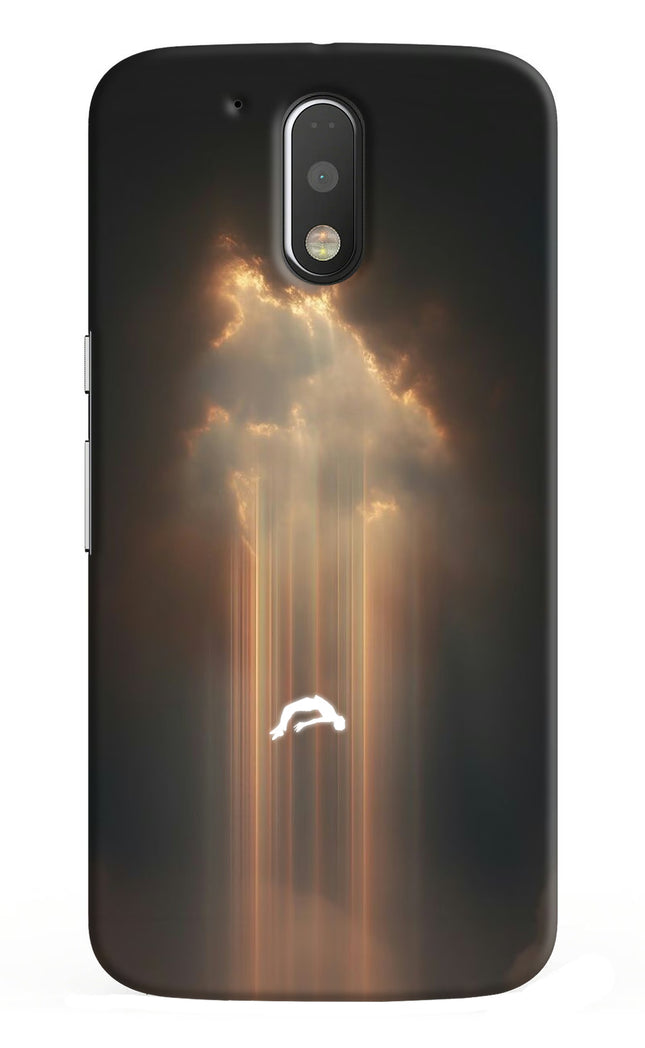 Heavenly Beam Moto G4/G4 plus Hard Case Back Cover by Casekaro