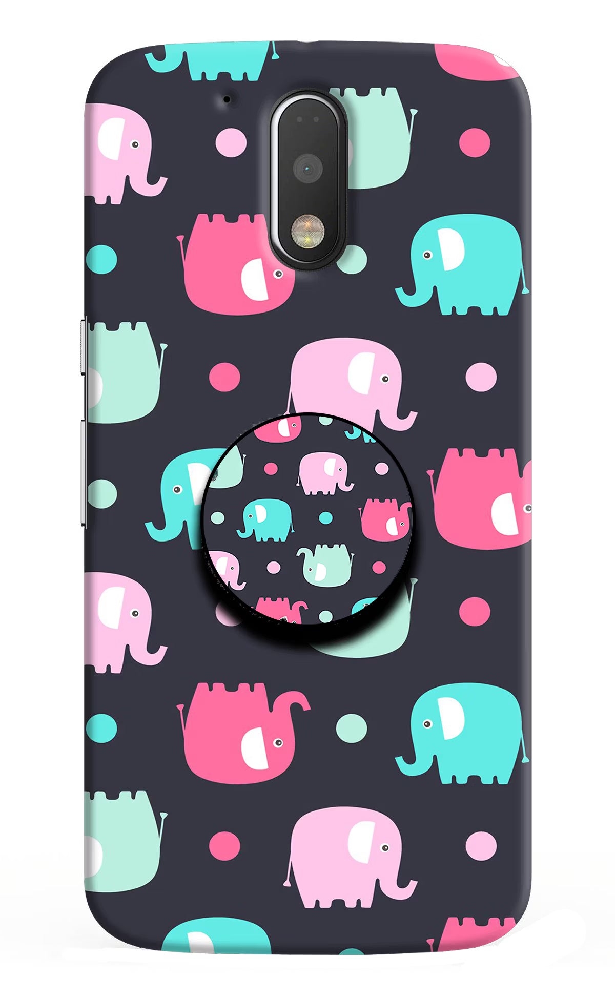 Baby Elephants Moto G4/G4 plus Pop Case by Casekaro
