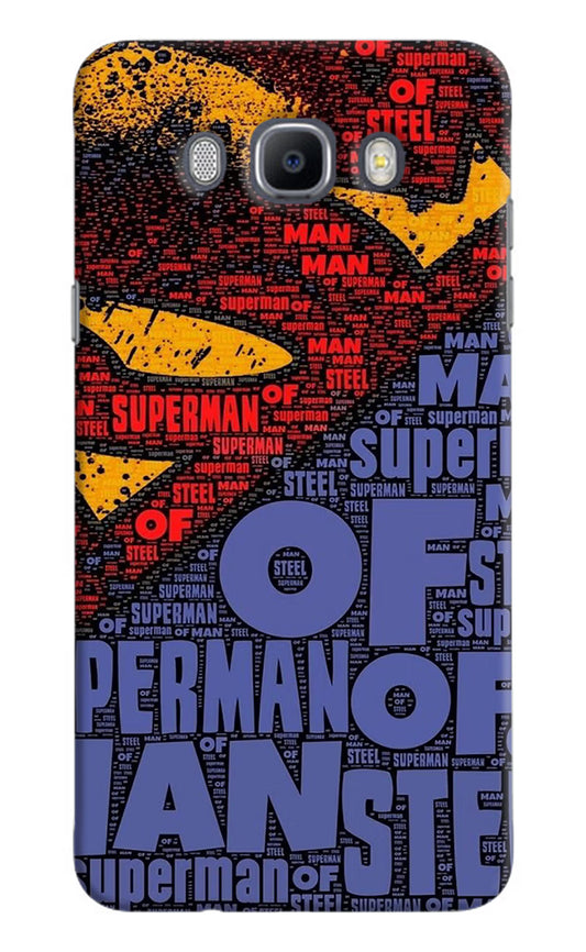 Superman Samsung J7 2016 Hard Case Back Cover by Casekaro