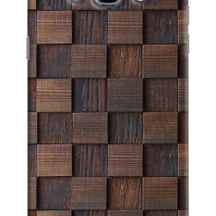 Wooden Cube Design Samsung J7 2016 Hard Case Back Cover by Casekaro