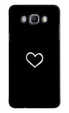Heart Samsung J7 2016 Hard Case Back Cover by Casekaro