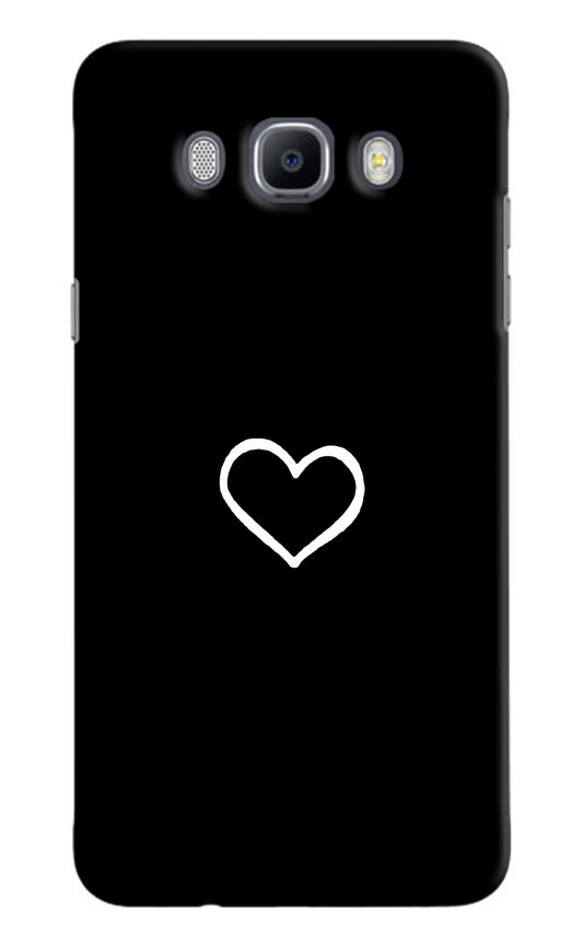 Heart Samsung J7 2016 Hard Case Back Cover by Casekaro