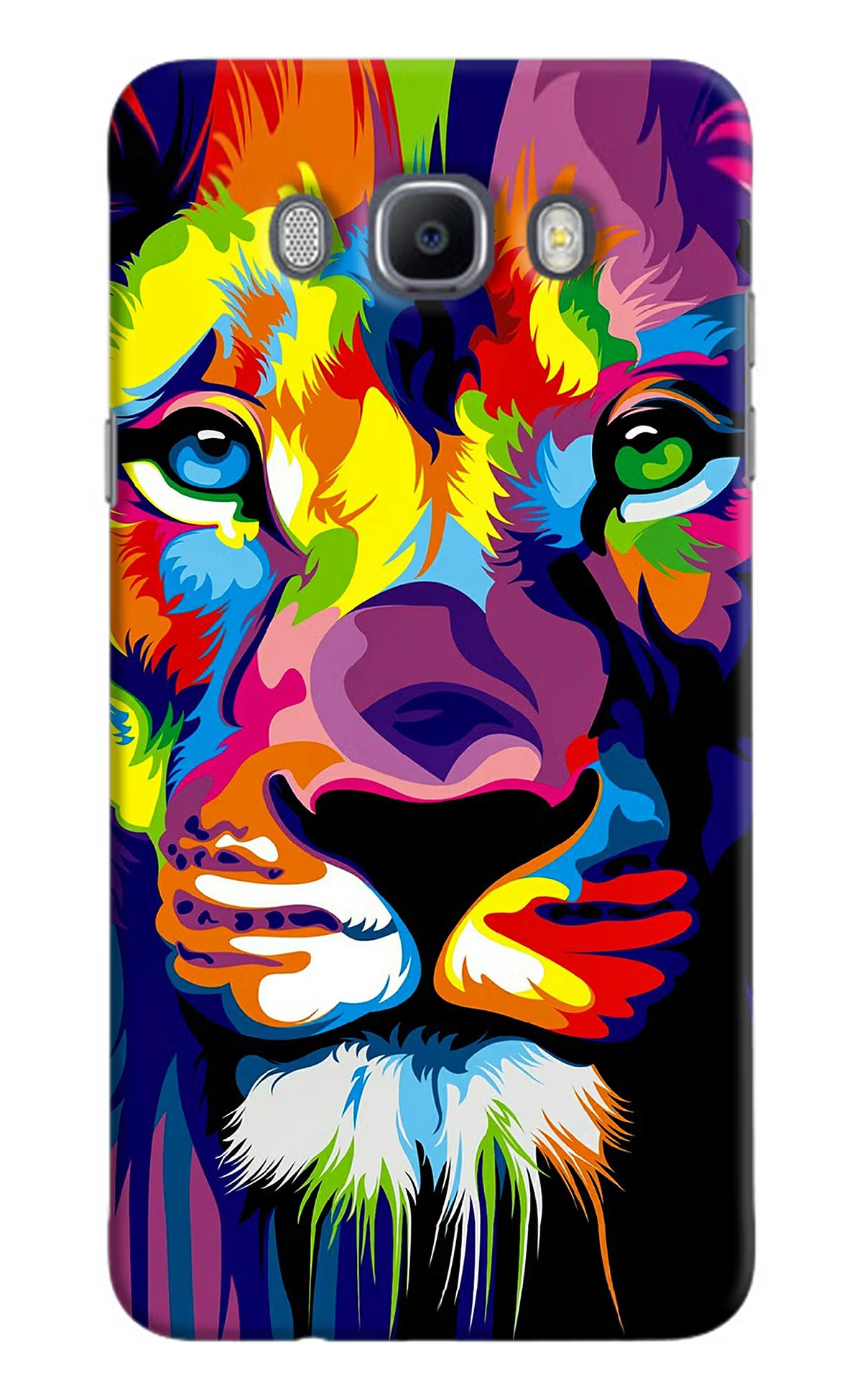 Lion Samsung J7 2016 Hard Case Back Cover by Casekaro