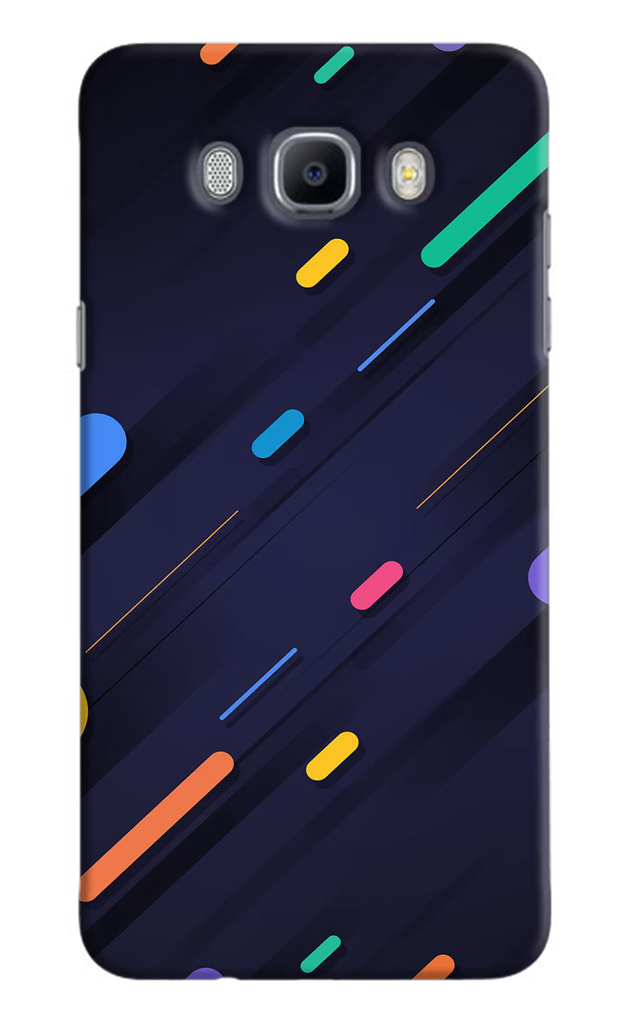 Abstract Design Samsung J7 2016 Back Cover, Hard case
