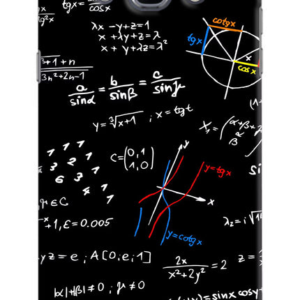 Mathematics Formula Samsung J7 2016 Hard Case Back Cover by Casekaro