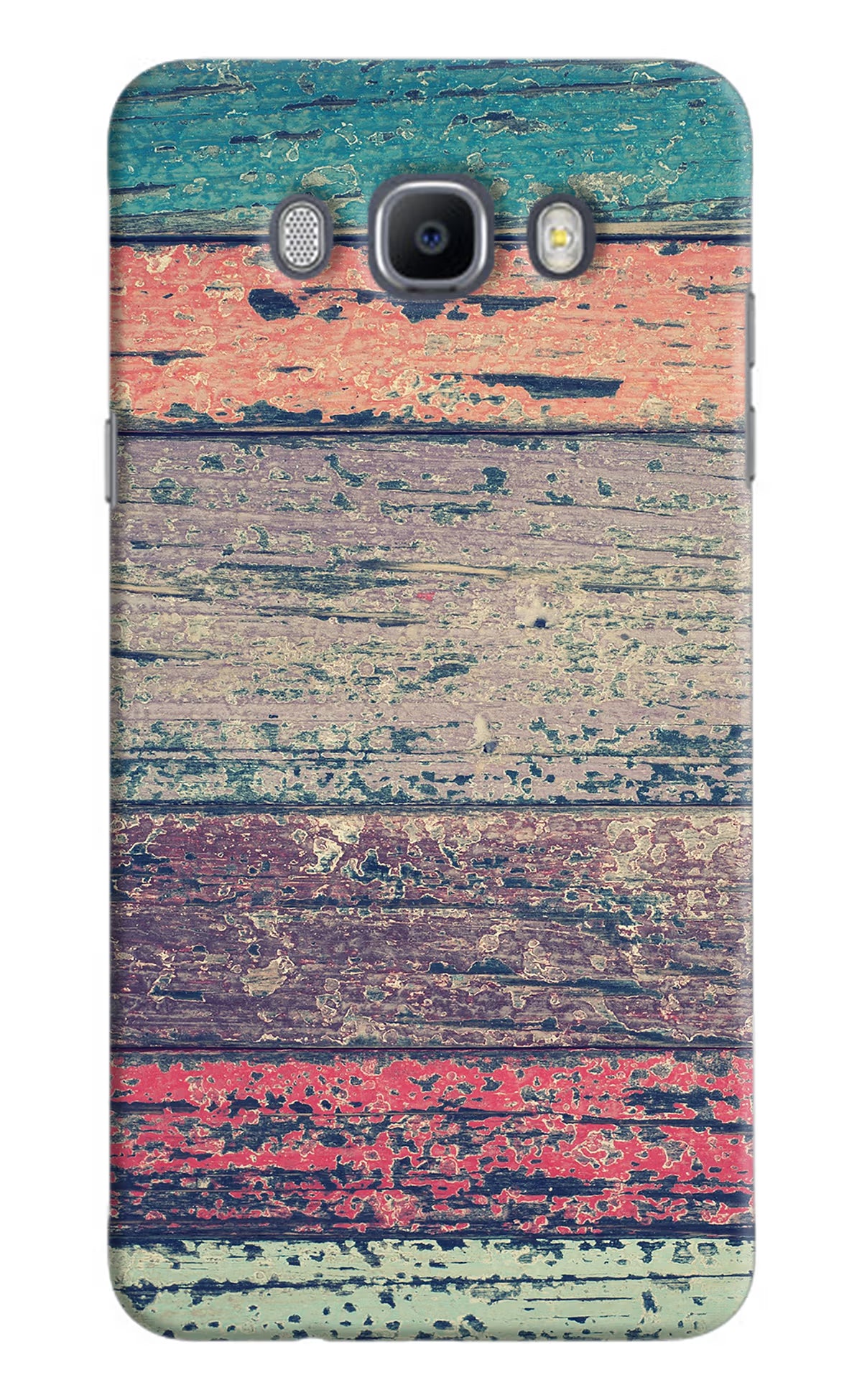 Colourful Wall Samsung J7 2016 Hard Case Back Cover by Casekaro