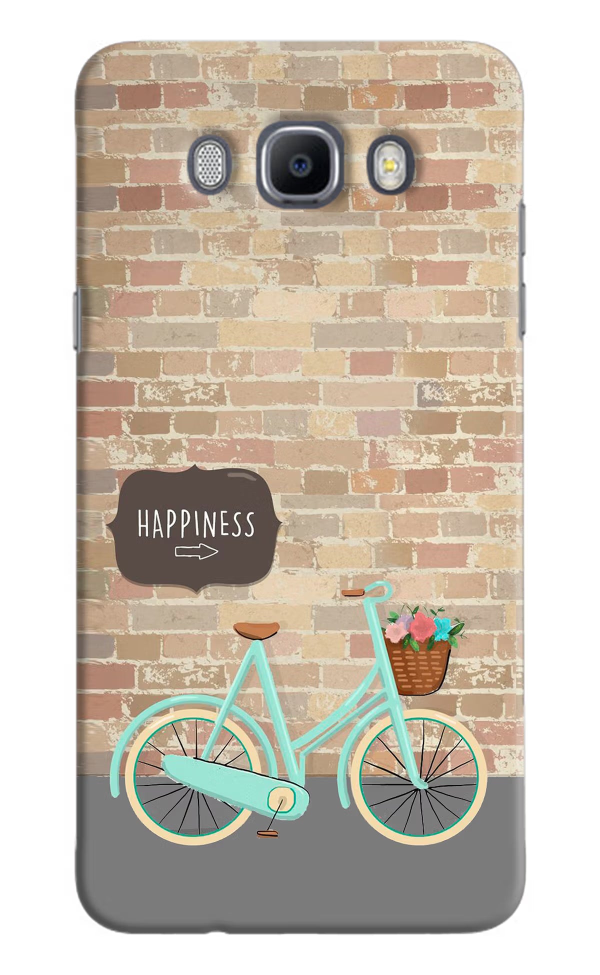 Happiness Artwork Samsung J7 2016 Hard Case Back Cover by Casekaro