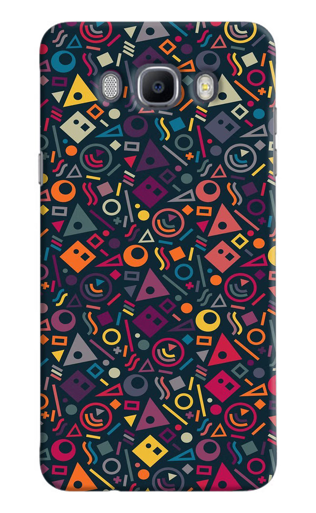 Geometric Abstract Samsung J7 2016 Hard Case Back Cover by Casekaro