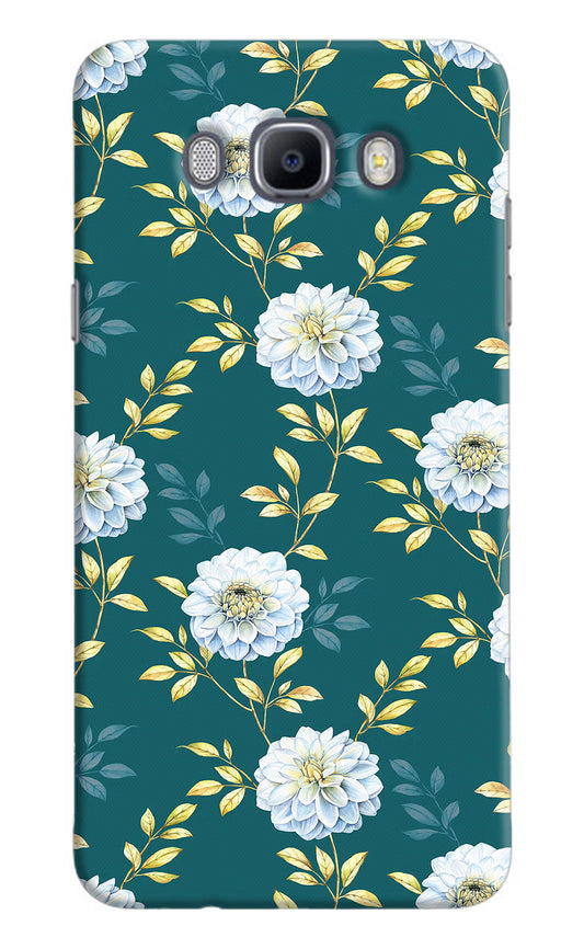 Flowers Samsung J7 2016 Hard Case Back Cover by Casekaro