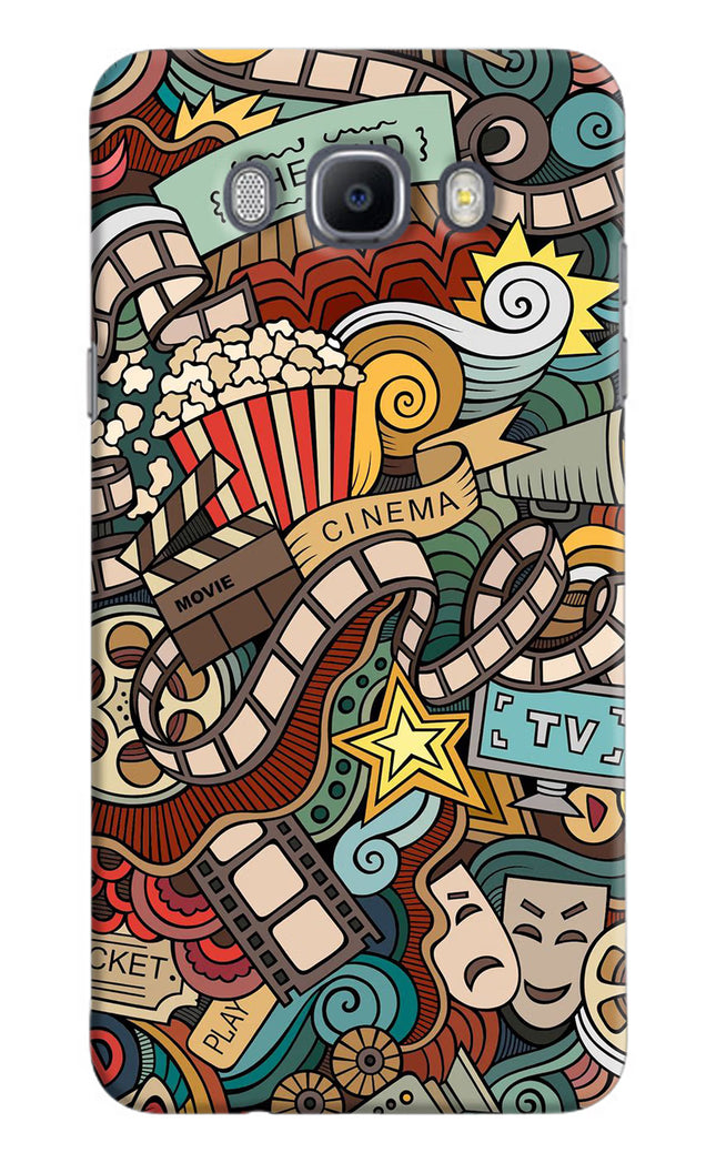 Cinema Abstract Samsung J7 2016 Hard Case Back Cover by Casekaro