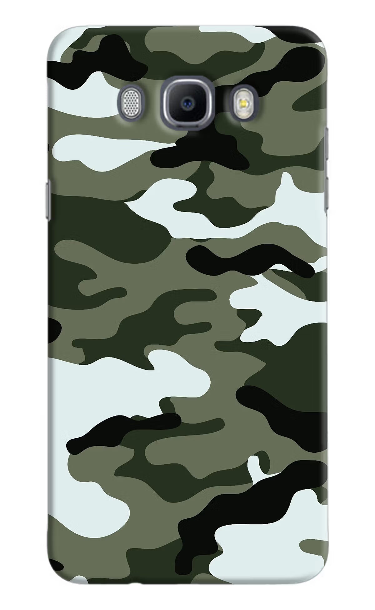 Camouflage Samsung J7 2016 Hard Case Back Cover by Casekaro