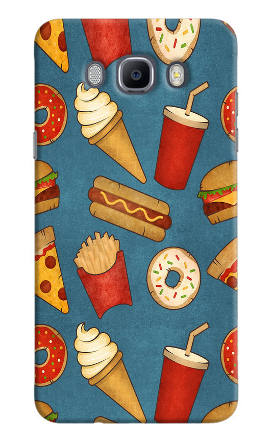 Foodie Samsung J7 2016 Hard Case Back Cover by Casekaro