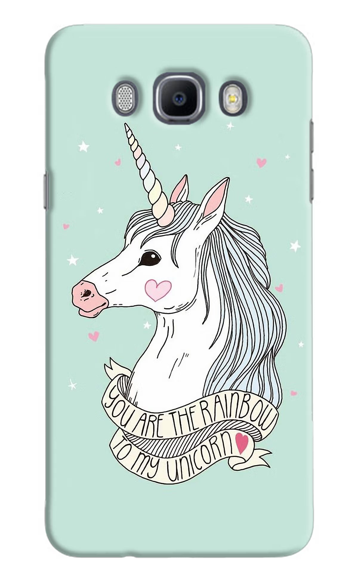 Unicorn Wallpaper Samsung J7 2016 Hard Case Back Cover by Casekaro