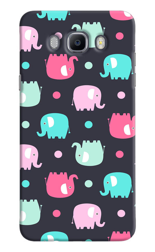 Elephants Samsung J7 2016 Hard Case Back Cover by Casekaro
