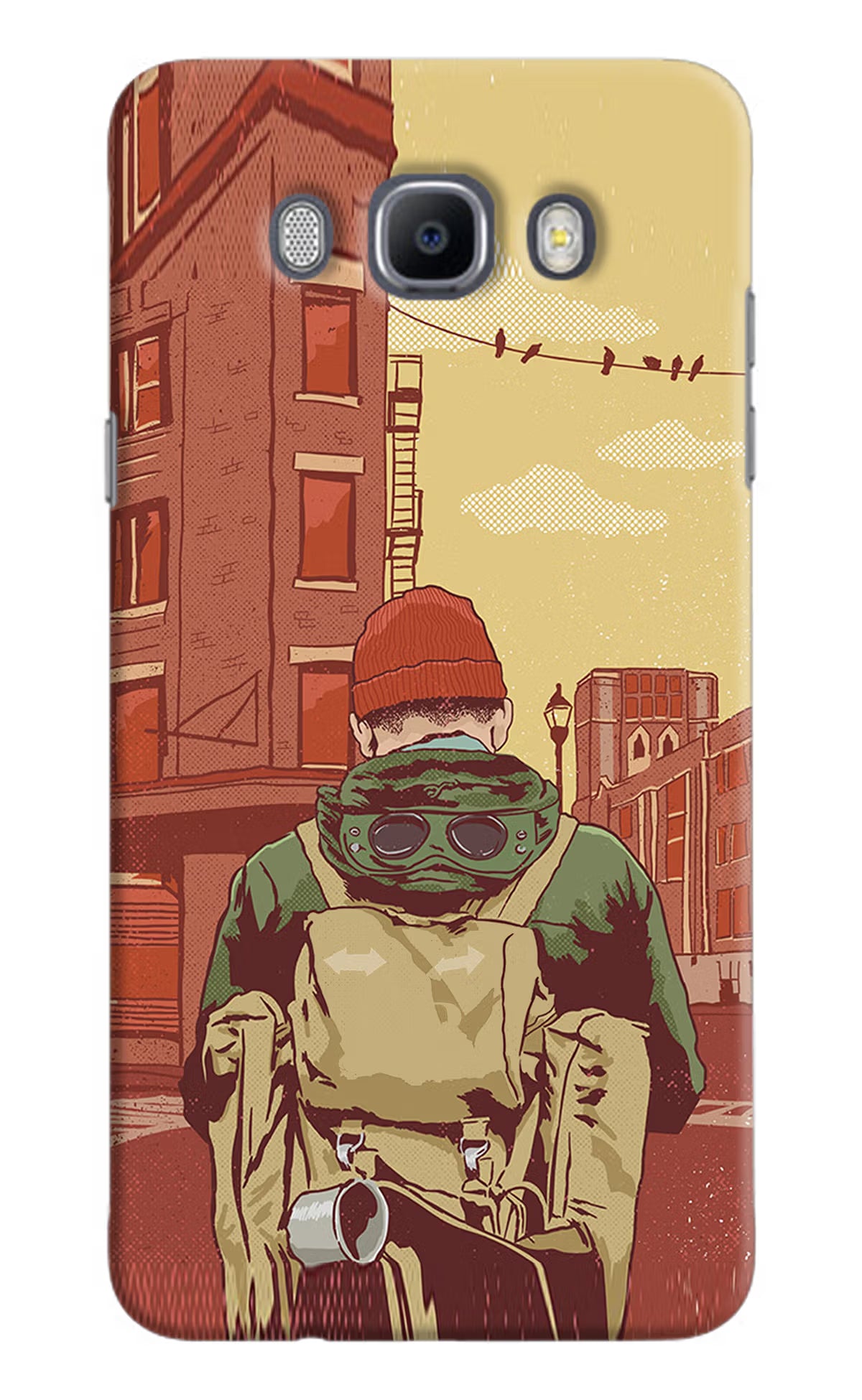 Adventurous Samsung J7 2016 Hard Case Back Cover by Casekaro