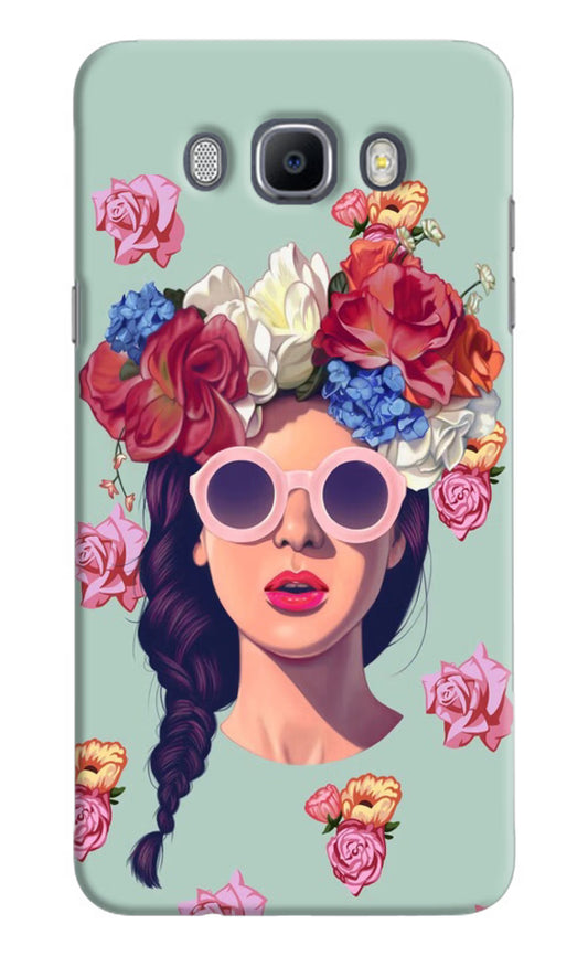 Pretty Girl Samsung J7 2016 Hard Case Back Cover by Casekaro