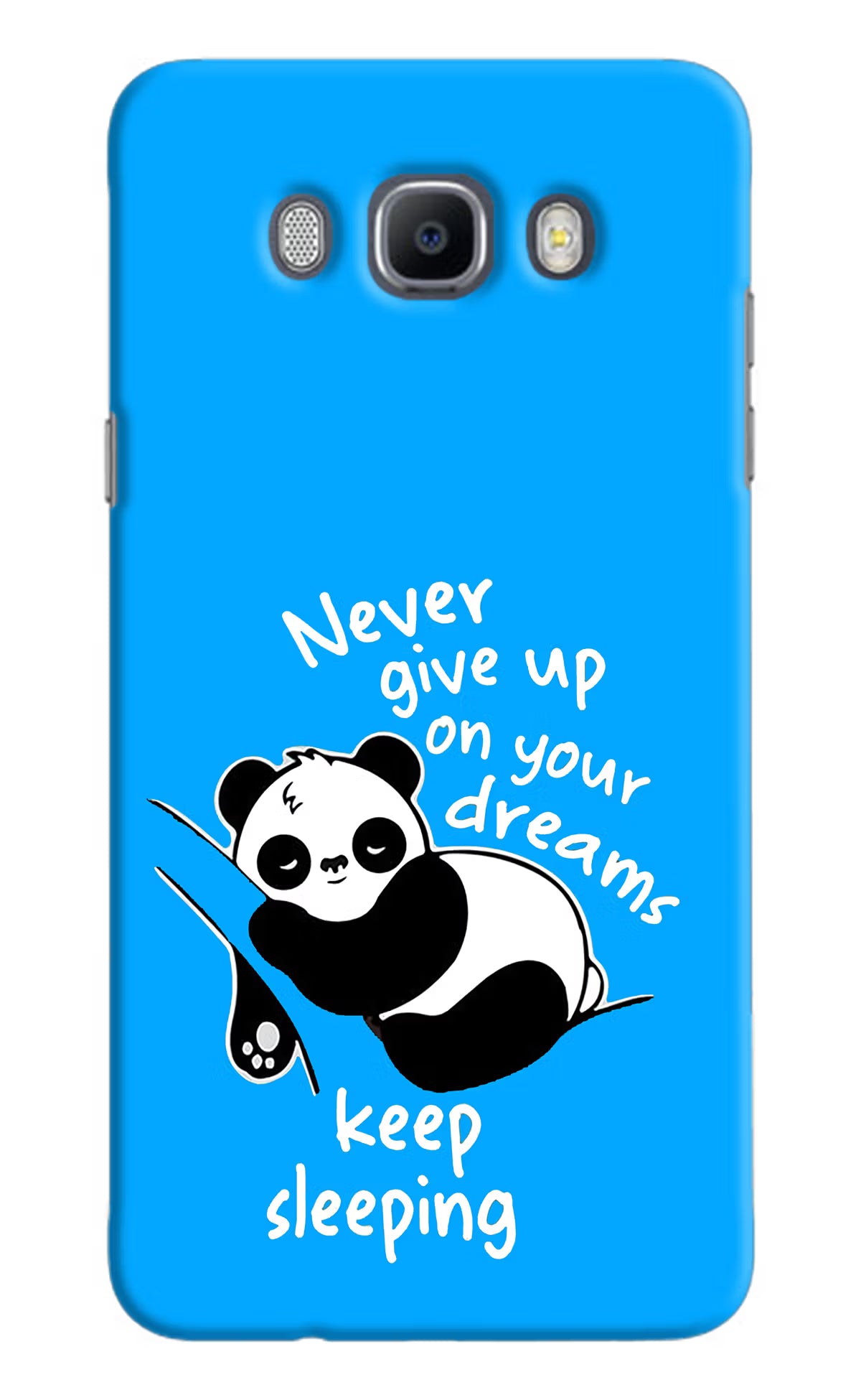 Keep Sleeping Samsung J7 2016 Hard Case Back Cover by Casekaro