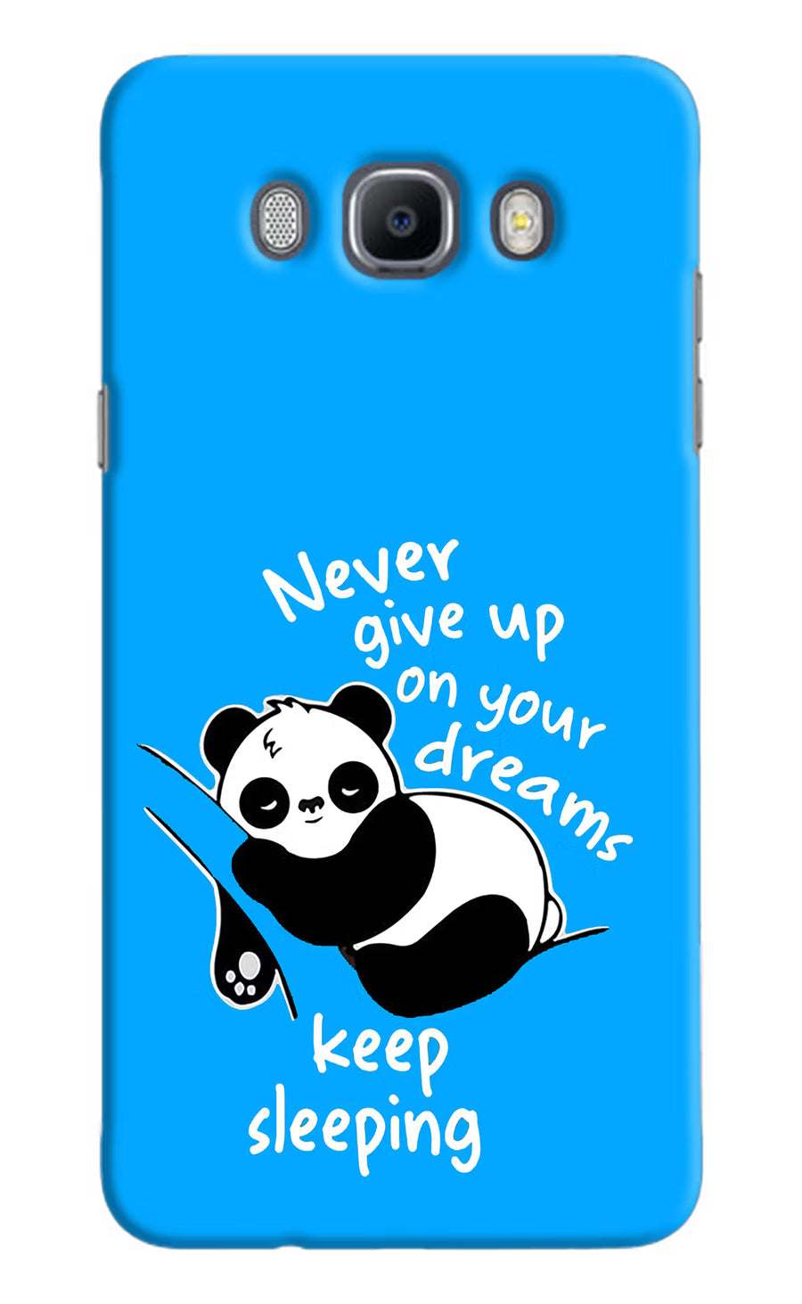Keep Sleeping Samsung J7 2016 Back Cover, Hard case