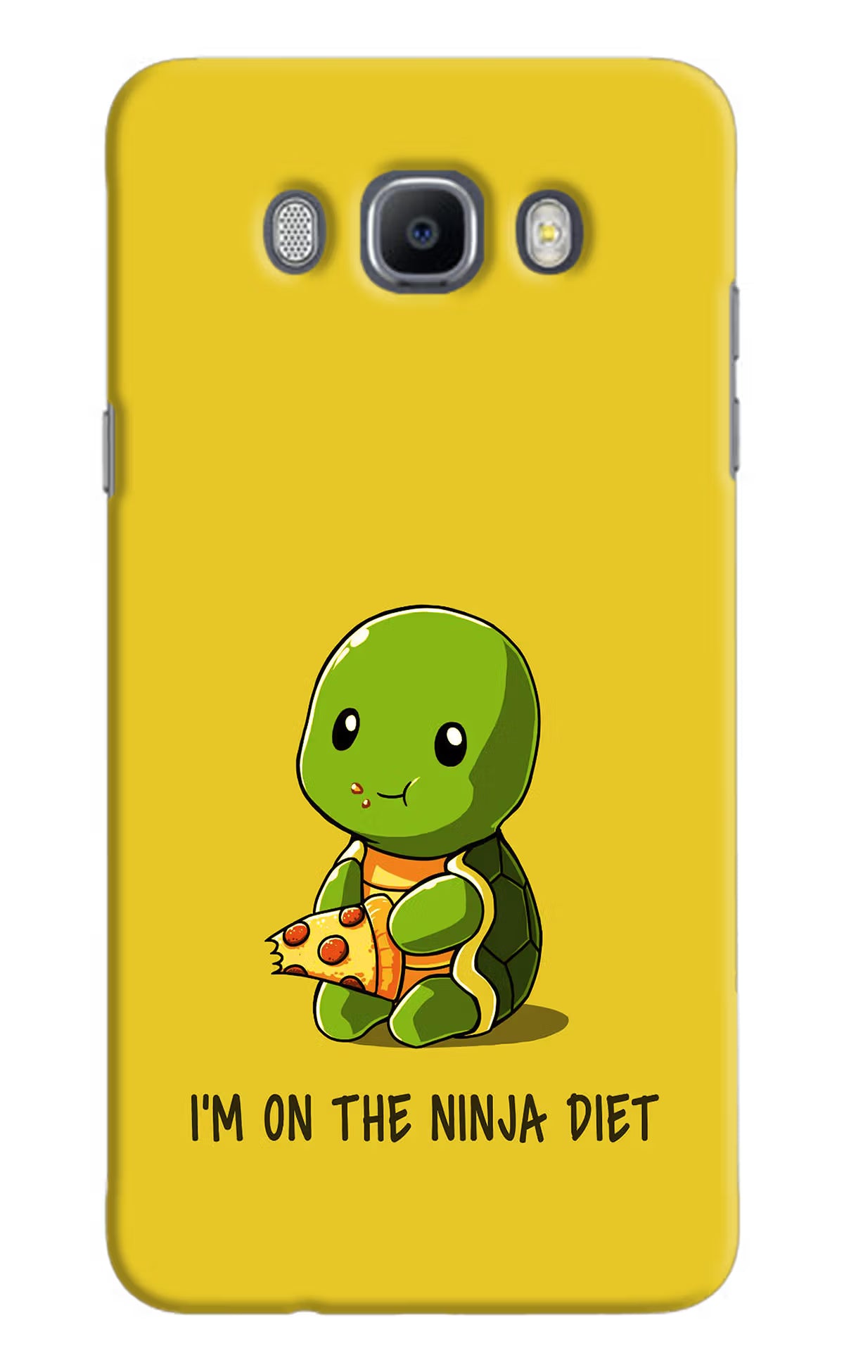 I'm on Ninja Diet Samsung J7 2016 Hard Case Back Cover by Casekaro
