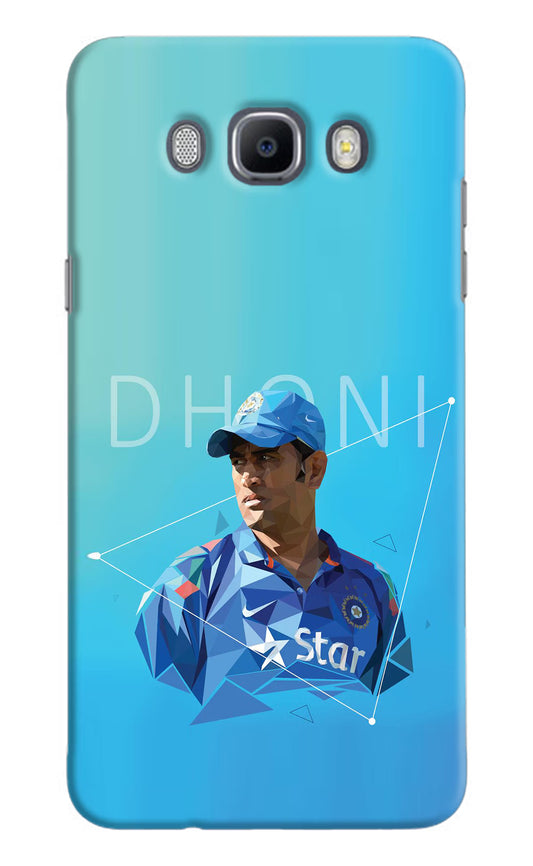 Dhoni Artwork Samsung J7 2016 Hard Case Back Cover by Casekaro