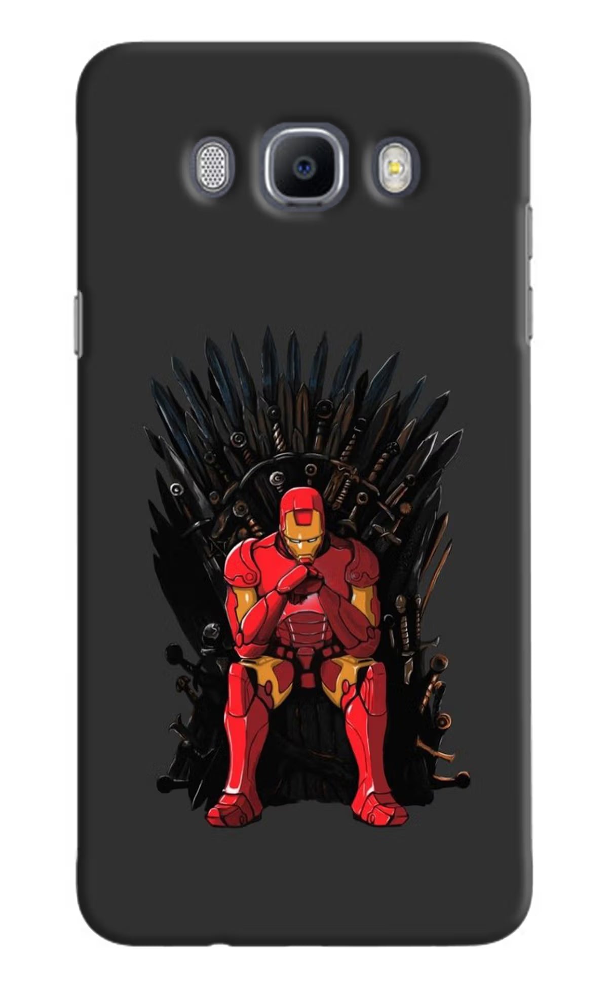 Ironman Throne Samsung J7 2016 Hard Case Back Cover by Casekaro
