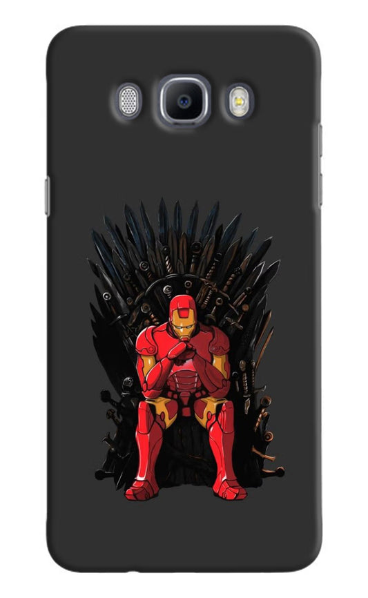 Ironman Throne Samsung J7 2016 Hard Case Back Cover by Casekaro