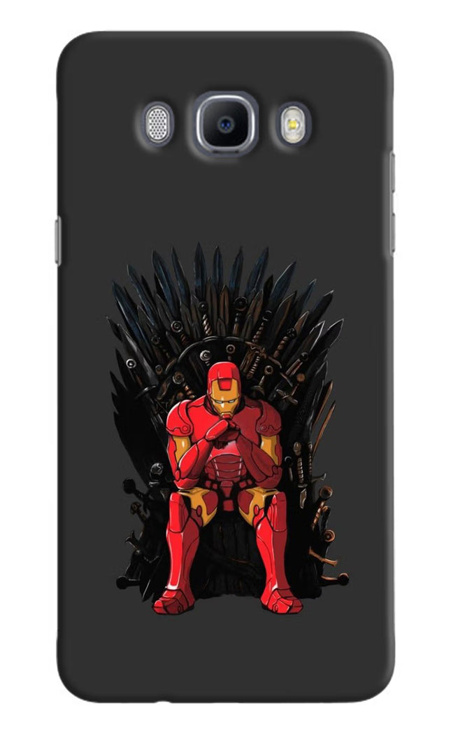 Ironman Throne Samsung J7 2016 Hard Case Back Cover by Casekaro