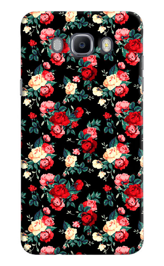 Rose Pattern Samsung J7 2016 Hard Case Back Cover by Casekaro