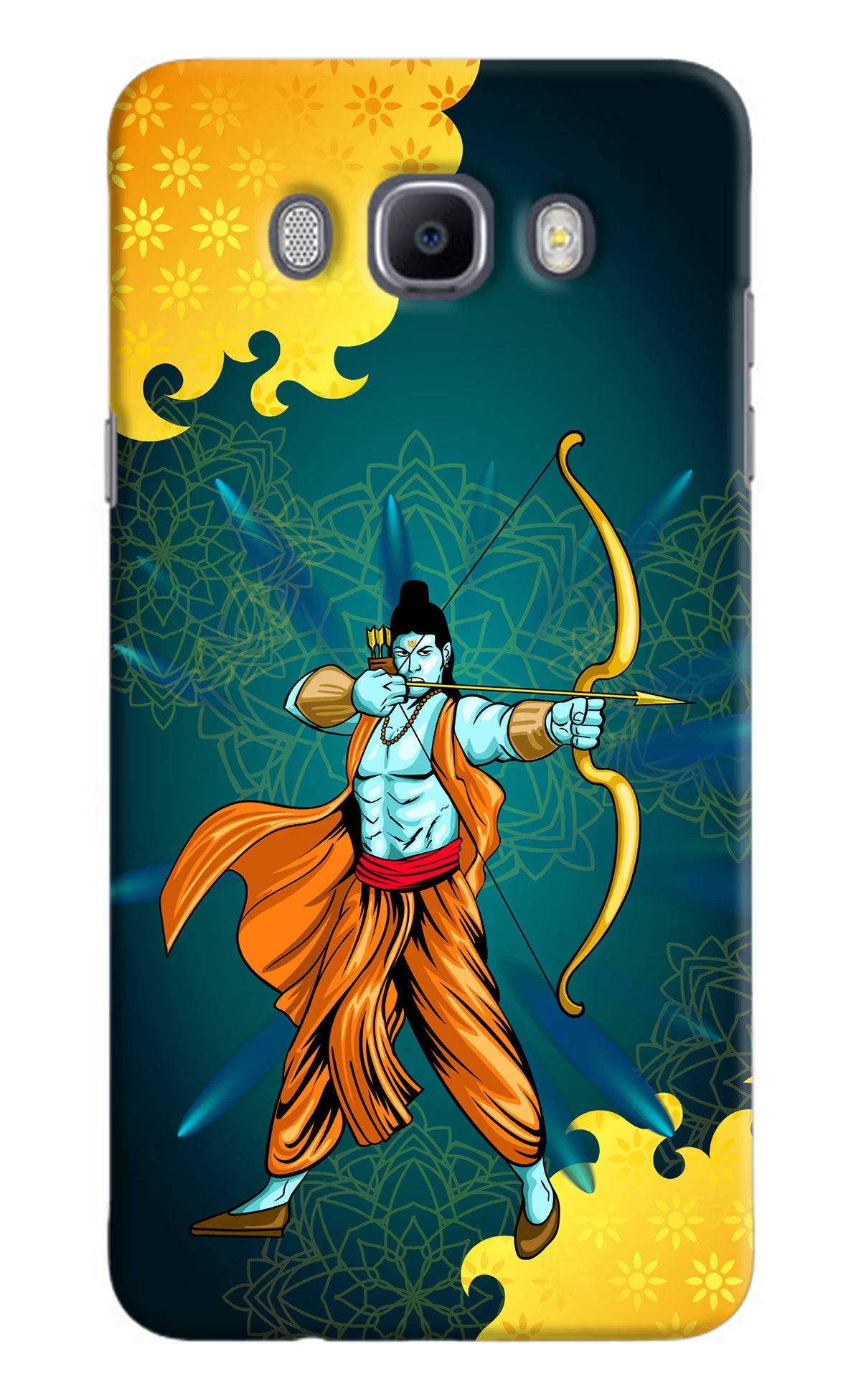 Lord Ram - 6 Samsung J7 2016 Hard Case Back Cover by Casekaro