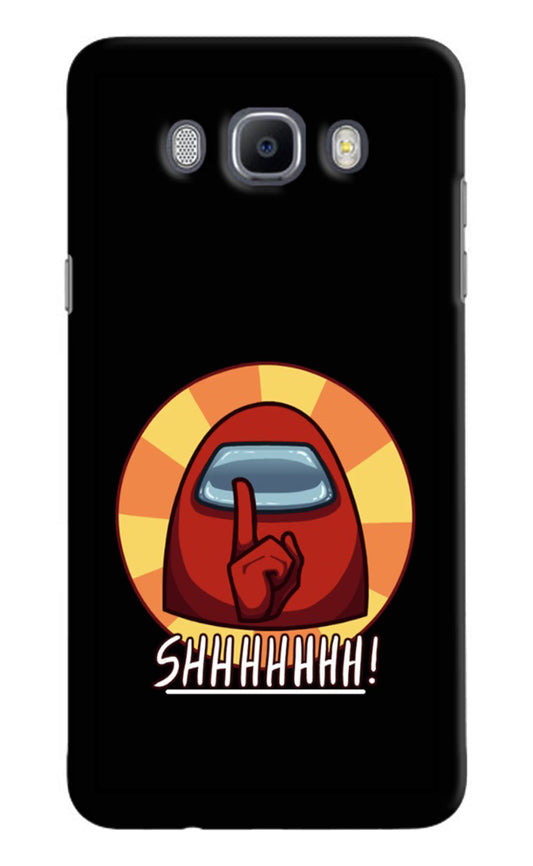 Among Us Shhh! Samsung J7 2016 Hard Case Back Cover by Casekaro
