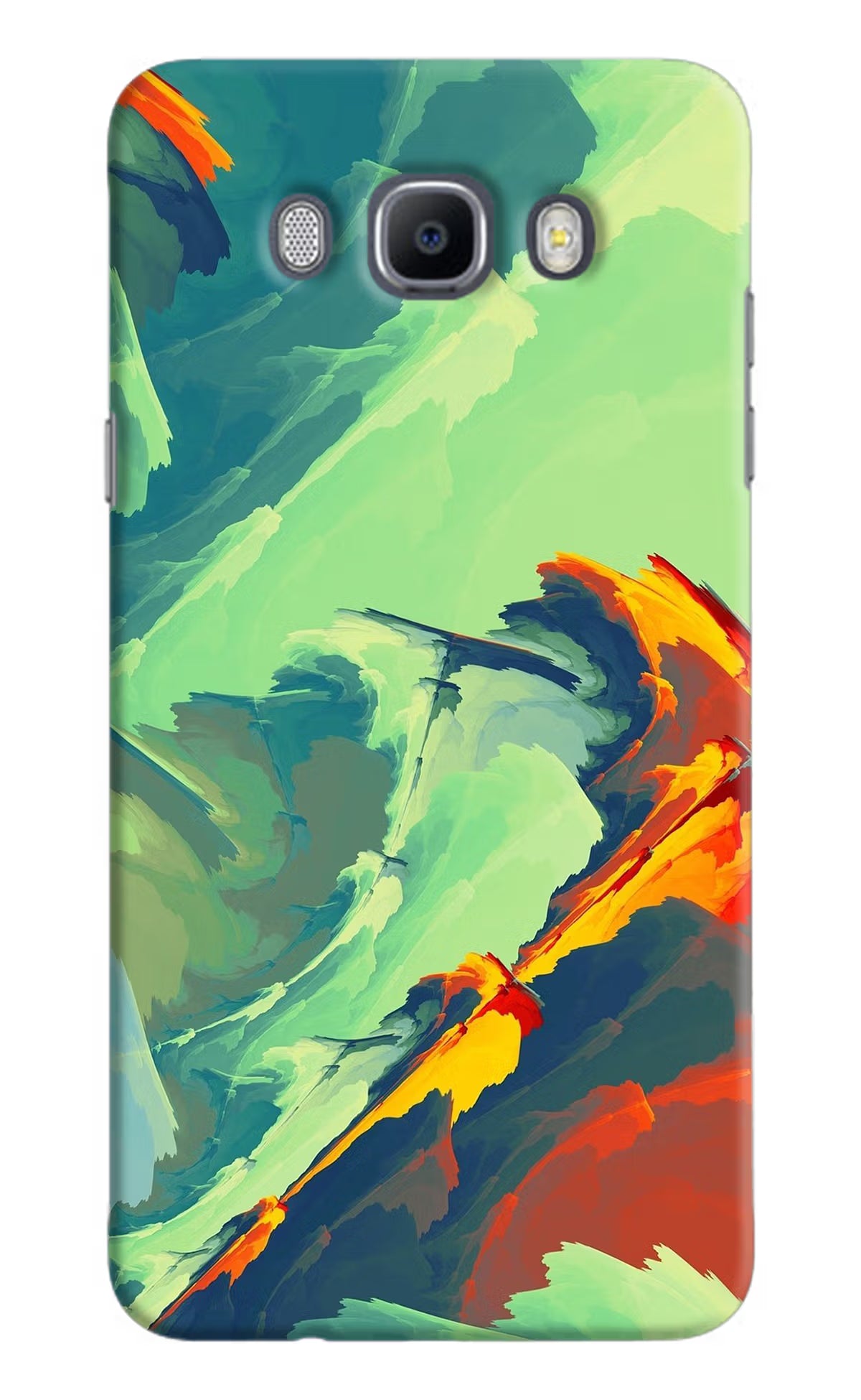 Paint Art Samsung J7 2016 Hard Case Back Cover by Casekaro