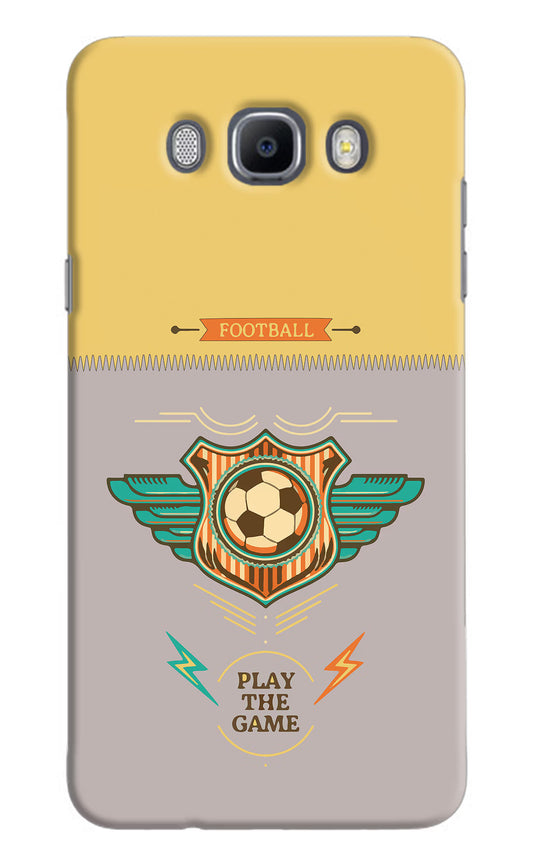 Football Samsung J7 2016 Hard Case Back Cover by Casekaro